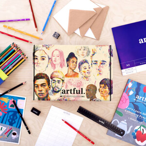 Artful: Art School in a Box – Colouring Pencil Edition